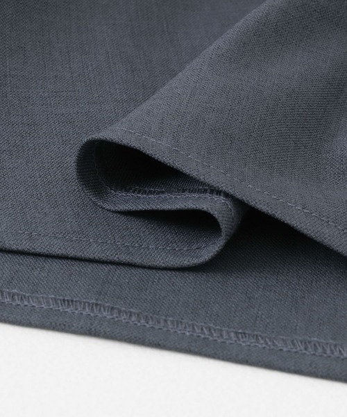 SENSE OF PLACE by URBAN RESEARCH(センスオブプレイスバイアーバンリサーチ)の「ドレープアイラインスカート(スカート・レディース・チャコールグレー/ブラック/ライトベージュ・SMALL/MEDIUM)」の8枚目の写真