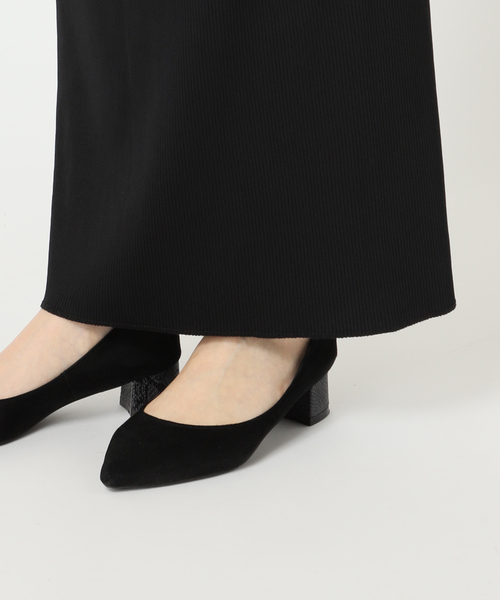 JOURNAL STANDARD（ジャーナルスタンダード）の「《WEB限定追加2》ハリヌキテレコロングスカート（スカート・レディース・チャコールグレー/ブラック・FREE）」の9枚目の写真