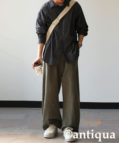 antiqua（アンティカ）の「ダメージデザインスニーカー（スニーカー・レディース・ブラック/ホワイト・S/L/M）」の5枚目の写真