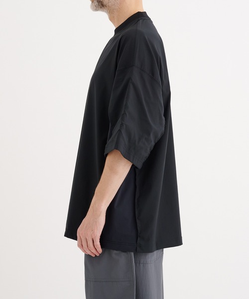 N.HOOLYWOOD（N.ハリウッド）の「【N.HOOLYWOOD/エヌハリウッド】別注9255-CS53-001 S/S TEE（Tシャツ/カットソー・メンズ・ブラック/ダークグレー・36/38/40/42）」の5枚目の写真