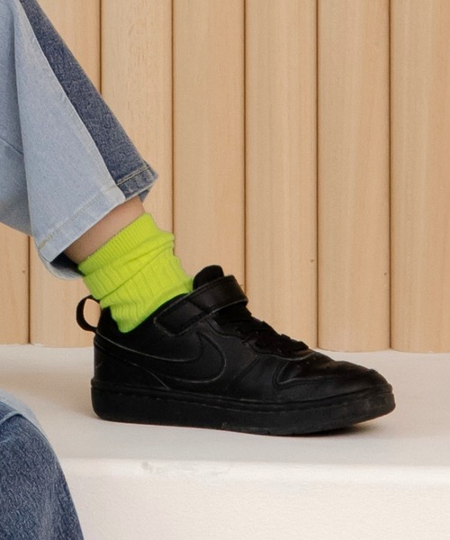 MAKE YOUR DAY（メイクユアデイ）の「MYDソックスセット（ソックス/靴下・キッズ・ライム/ピンク/ネイビー/レッド/ブルー/ブラック・18/15 /24/21）」の9枚目の写真