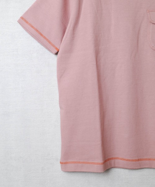 KATO`（カトー）の「【KATO'/カトー】191 ポケット Tシャツ BC912731（Tシャツ/カットソー・メンズ・ピンク・SMALL/MEDIUM/LARGE/X-LARGE）」の4枚目の写真