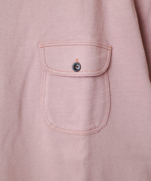 KATO`（カトー）の「【KATO'/カトー】191 ポケット Tシャツ BC912731（Tシャツ/カットソー・メンズ・ピンク・SMALL/MEDIUM/LARGE/X-LARGE）」の6枚目の写真