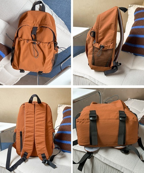 Miniministore(ミニミニストア)の「リュックサック 大容量A4 ユニセックス(バックパック/リュック・レディース・ブラック/オレンジ/ワインレッド/アイボリー・FREE)」の19枚目の写真