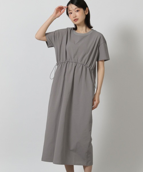 LAKOLE(ラコレ)の「カットドロストワンピース / 329614(ワンピース・レディース・ブラック/グレー/ブルー・FREE)」の1枚目の写真