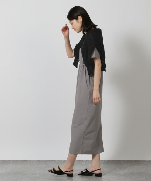 LAKOLE(ラコレ)の「カットドロストワンピース / 329614(ワンピース・レディース・ブラック/グレー/ブルー・FREE)」の10枚目の写真