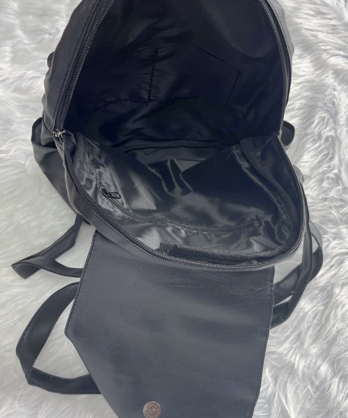 shoppinggo(ショッピングゴー)の「リュックサック バック(バックパック/リュック・レディース・ブラック/ワインレッド・FREE)」の13枚目の写真