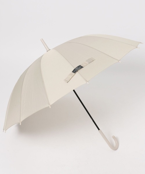 LAKOLE（ラコレ）の「16本骨長傘[58cm] / 319621（長傘・レディース・ブラック/ライトベージュ/ライトグレー・FREE）」の4枚目の写真