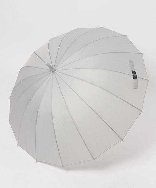 LAKOLE（ラコレ）の「16本骨長傘[58cm] / 319621（長傘・レディース・ブラック/ライトベージュ/ライトグレー・FREE）」の5枚目の写真