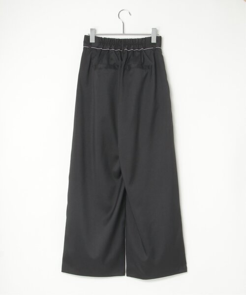 notch.（ノッチ）の「【セットアップ対応】set upヘザーエステルツイルタックパンツ（その他パンツ・レディース・チャコール/ブラック・M）」の4枚目の写真