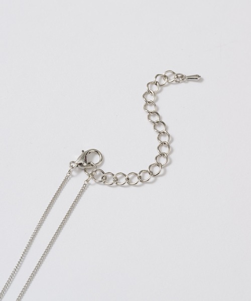 GIUNON（ジウノン）の「hand formed diamond necklace / ハンドフォームダイヤモンドネックレス（ネックレス・レディース・シルバー・FREE）」の19枚目の写真