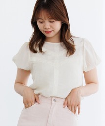 flower | レースパフブラウス(シャツ/ブラウス)