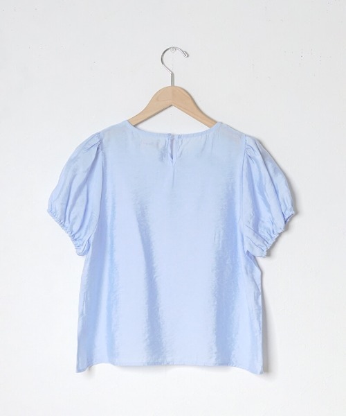 flower（フラワー）の「レースパフブラウス（シャツ/ブラウス・レディース・アイボリー/ブルー・FREE）」の18枚目の写真