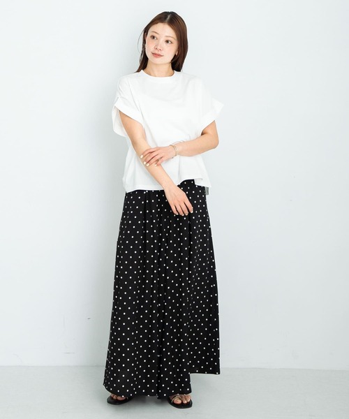 URBAN RESEARCH Sonny Label（アーバンリサーチサニーレーベル）の「プリントドットイージースカーチョ（その他パンツ・レディース・グレー系その他/ブラック系その他・FREE）」の7枚目の写真