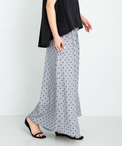 URBAN RESEARCH Sonny Label（アーバンリサーチサニーレーベル）の「プリントドットイージースカーチョ（その他パンツ・レディース・グレー系その他/ブラック系その他・FREE）」の22枚目の写真