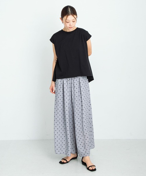 URBAN RESEARCH Sonny Label（アーバンリサーチサニーレーベル）の「プリントドットイージースカーチョ（その他パンツ・レディース・グレー系その他/ブラック系その他・FREE）」の20枚目の写真