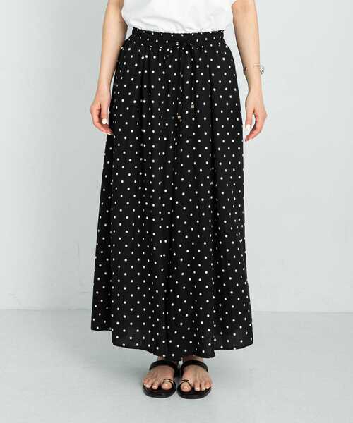 URBAN RESEARCH Sonny Label（アーバンリサーチサニーレーベル）の「プリントドットイージースカーチョ（その他パンツ・レディース・グレー系その他/ブラック系その他・FREE）」の18枚目の写真