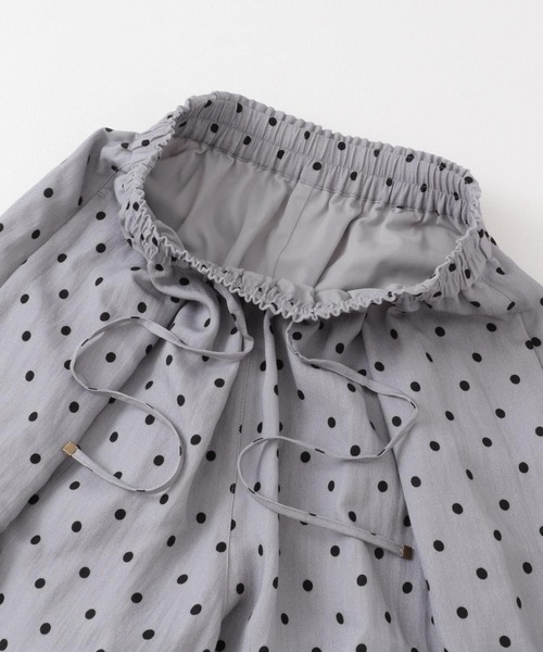 URBAN RESEARCH Sonny Label（アーバンリサーチサニーレーベル）の「プリントドットイージースカーチョ（その他パンツ・レディース・グレー系その他/ブラック系その他・FREE）」の13枚目の写真