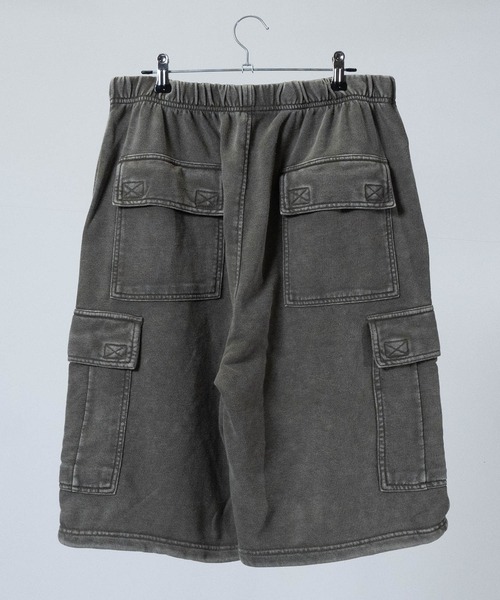 JOHN'S CLOSET（ジョンズクローゼット）の「【13】ケミカルウォッシュ スウェットワイド カーゴショーツ（その他パンツ・メンズ・チャコールグレー/カーキ・MEDIUM/LARGE）」の5枚目の写真
