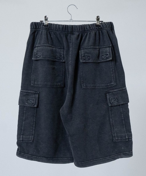 JOHN'S CLOSET（ジョンズクローゼット）の「【13】ケミカルウォッシュ スウェットワイド カーゴショーツ（その他パンツ・メンズ・チャコールグレー/カーキ・MEDIUM/LARGE）」の4枚目の写真