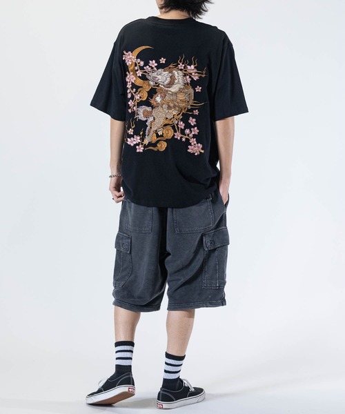 JOHN'S CLOSET（ジョンズクローゼット）の「【13】ケミカルウォッシュ スウェットワイド カーゴショーツ（その他パンツ・メンズ・チャコールグレー/カーキ・MEDIUM/LARGE）」の13枚目の写真