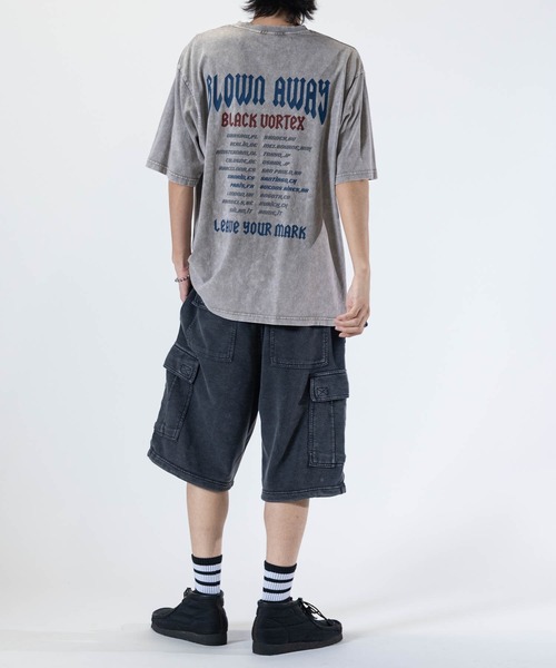 JOHN'S CLOSET（ジョンズクローゼット）の「【13】ケミカルウォッシュ スウェットワイド カーゴショーツ（その他パンツ・メンズ・チャコールグレー/カーキ・MEDIUM/LARGE）」の16枚目の写真