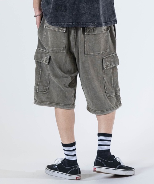 JOHN'S CLOSET（ジョンズクローゼット）の「【13】ケミカルウォッシュ スウェットワイド カーゴショーツ（その他パンツ・メンズ・チャコールグレー/カーキ・MEDIUM/LARGE）」の19枚目の写真