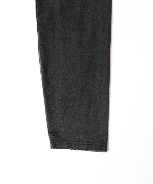 HOLIDAY（ホリデイ）の「SUPER FINE DRY DAMAGE L/S HOODIE (RASTER CIRCLE) スーパーファインドライダメージロングスリーブフーディー (ラスタサークル)（パーカー・レディース・ブラック/シルバーグレー/ホワイト・ONE SIZE）」の19枚目の写真