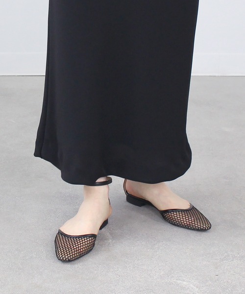 Dhyana.(ディアナドット)の「【Dhyana.】メッシュセパレートシューズ(パンプス・レディース・ブラック/ブラウン・22.5cm/23.5cm/24.5cm)」の16枚目の写真