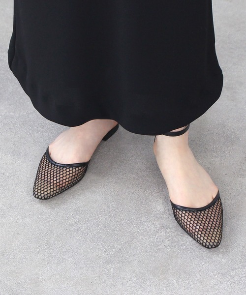 Dhyana.(ディアナドット)の「【Dhyana.】メッシュセパレートシューズ(パンプス・レディース・ブラック/ブラウン・22.5cm/23.5cm/24.5cm)」の14枚目の写真
