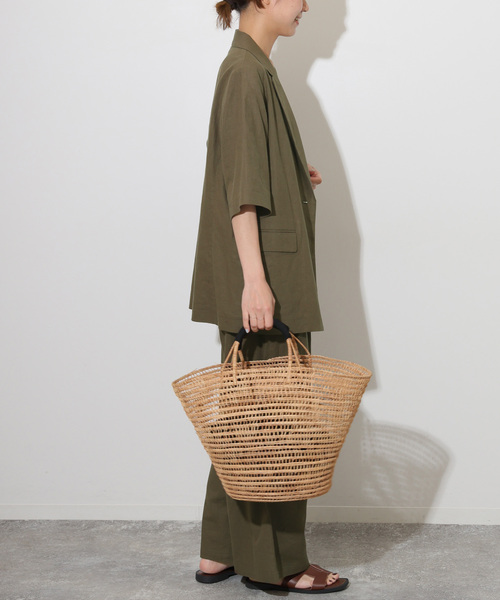 【2023SS】relume リネンコットンハーフスリーブジャケット リネンコットンハーフスリーブジャケット | ジャーナル