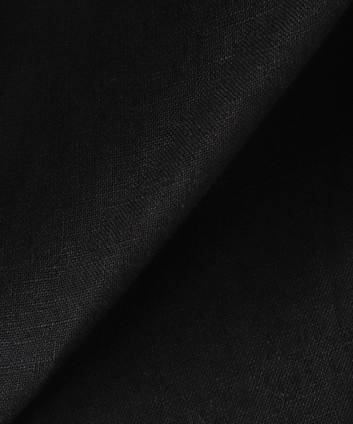 JOURNAL STANDARD relume（ジャーナルスタンダード　レリューム）の「《追加》リネンコットンハーフスリーブジャケット（テーラードジャケット・レディース・ブラック/カーキ・FREE）」の11枚目の写真