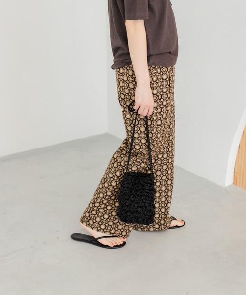 URBAN RESEARCH DOORS（アーバンリサーチドアーズ）の「アソート柄イージーパンツ（その他パンツ・レディース・ブラック/ブルー/ピンク・MEDIUM）」の8枚目の写真