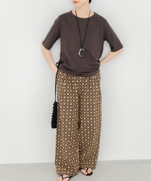 URBAN RESEARCH DOORS（アーバンリサーチドアーズ）の「アソート柄イージーパンツ（その他パンツ・レディース・ブラック/ブルー/ピンク・MEDIUM）」の10枚目の写真