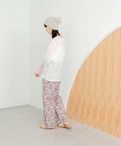 URBAN RESEARCH DOORS（アーバンリサーチドアーズ）の「アソート柄イージーパンツ（その他パンツ・レディース・ブラック/ブルー/ピンク・MEDIUM）」の21枚目の写真