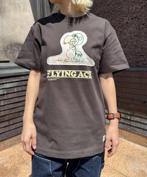 SNOOPY×OLD BETTY'S | スヌーピー【SNOOPY】organic cotton T-shirts(FLYING ACE)(Tシャツ/カットソー)