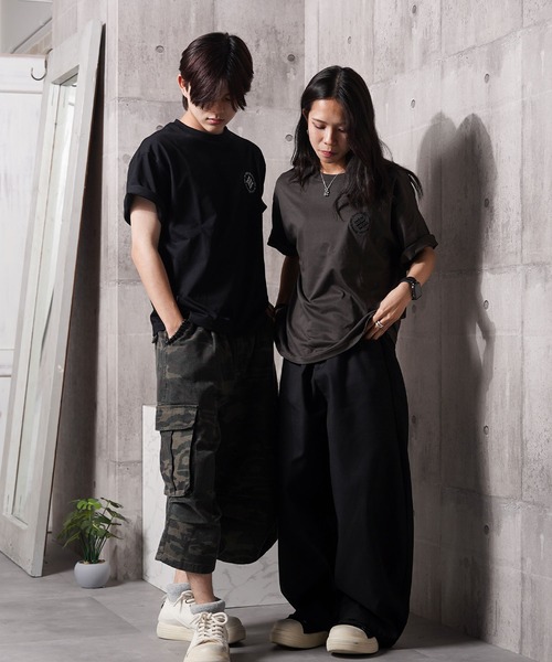 #MEMORY(メモリー)の「【MEMORY】オールドイングリッシュ Mロゴ 半袖 Tシャツ / Old English M Logo Short Sleeve Tee(Tシャツ/カットソー・メンズ・ブラック/チャコールグレー/ホワイト・M/L/XL)」の5枚目の写真