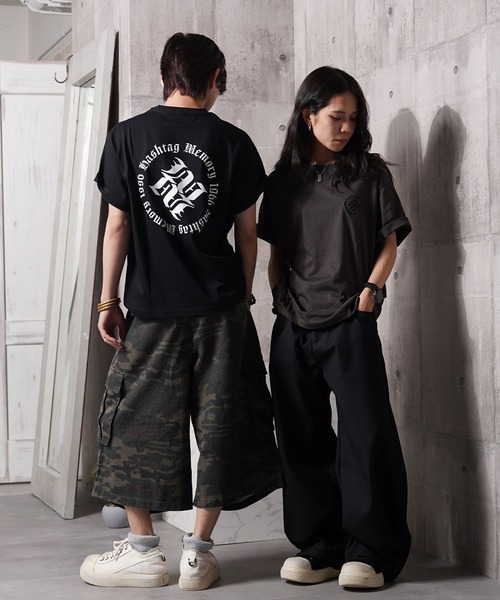 MEMORY】オールドイングリッシュ Mロゴ 半袖 Tシャツ / Old English M