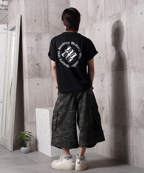 #MEMORY(メモリー)の「【MEMORY】オールドイングリッシュ Mロゴ 半袖 Tシャツ / Old English M Logo Short Sleeve Tee(Tシャツ/カットソー・メンズ・ブラック/チャコールグレー/ホワイト・M/L/XL)」の21枚目の写真