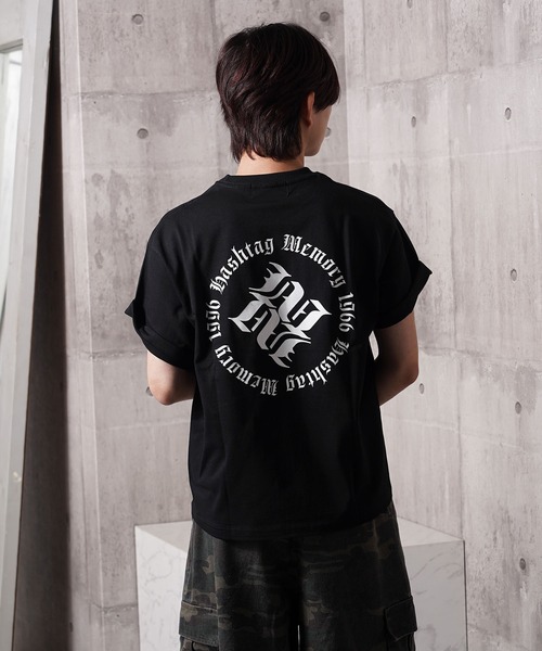 MEMORY】オールドイングリッシュ Mロゴ 半袖 Tシャツ / Old English M