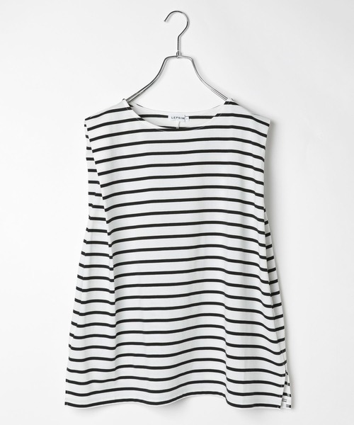 LEPSIM（レプシィム）の「ボックスタックノースリーブ 290766（T