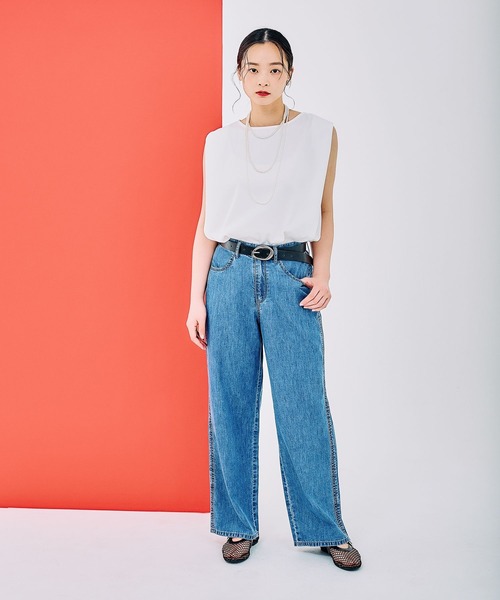 セール】ボックスタックノースリーブ 290766（Tシャツ/カットソー