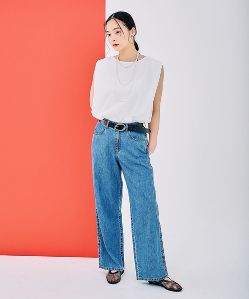 りんさま専用　確認 セール】ボックスタックノースリーブ 290766（Tシャツ/カットソー