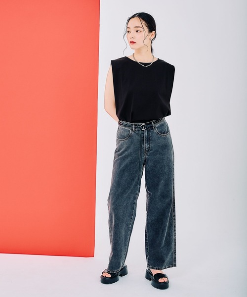 セール】ボックスタックノースリーブ 290766（Tシャツ/カットソー