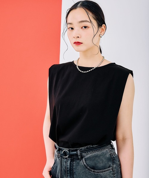 セール】ボックスタックノースリーブ 290766（Tシャツ/カットソー