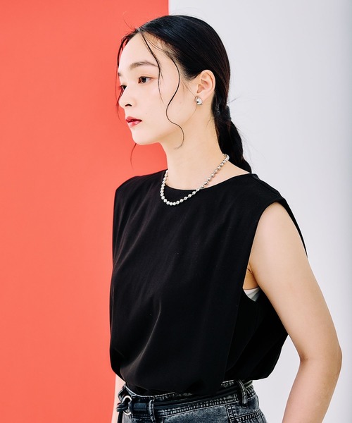 りんさま専用　確認 LEPSIM（レプシィム） tシャツ ボックスタックノースリーブ 290766