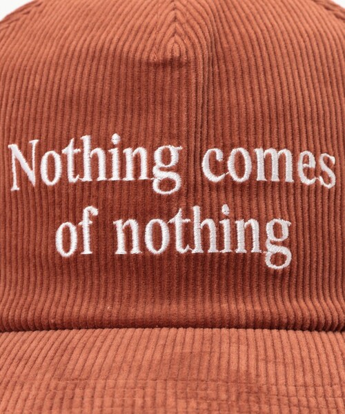 B:MING by BEAMS(ビーミングバイビームス)の「コーデュロイ 刺繍 メッセージ キャップ(キャップ・メンズ・ナチュラル/ブルー系その他2/レッド系その他7・ONE SIZE)」の9枚目の写真