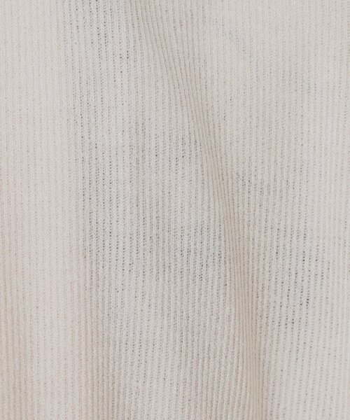 index(インデックス)の「シアージャージミドル丈カーディガン【接触冷感/UVケア/洗濯機洗い可】(カーディガン/ボレロ・レディース・ブラック/ナチュラル/グレー・00)」の19枚目の写真