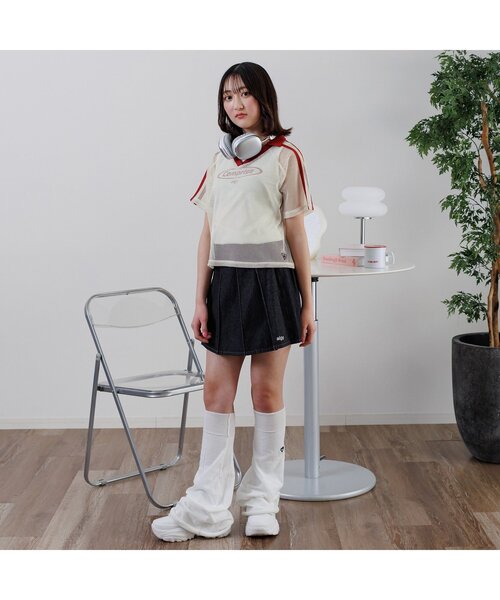 algy(アルジー)の「【接触冷感】タンク&メッシュトップスセット(その他トップス・キッズ・ブラック/アイボリー/サックスブルー・XX-SMALL/X-SMALL/MEDIUM/SMALL)」の14枚目の写真