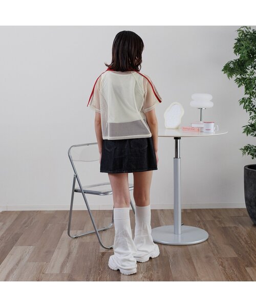 algy(アルジー)の「【接触冷感】タンク&メッシュトップスセット(その他トップス・キッズ・ブラック/アイボリー/サックスブルー・XX-SMALL/X-SMALL/MEDIUM/SMALL)」の15枚目の写真